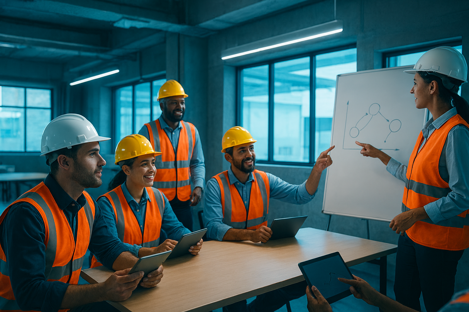 Capacitación seguridad industrial in company Fractal Consultores